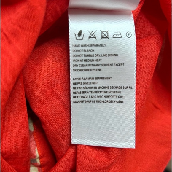 NEW FARM RIO Magic Forest Cotton Mini Dress M Tropical Dopamine Colorful Boho - Picture 15 of 16